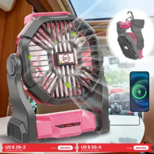 3-in-1 Camping Fan Lantern