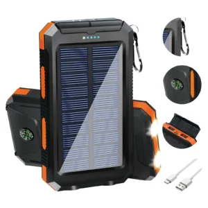 20000mAh Solar Charger Bank